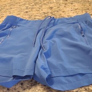 Sky Blue Women's Athletic Shorts